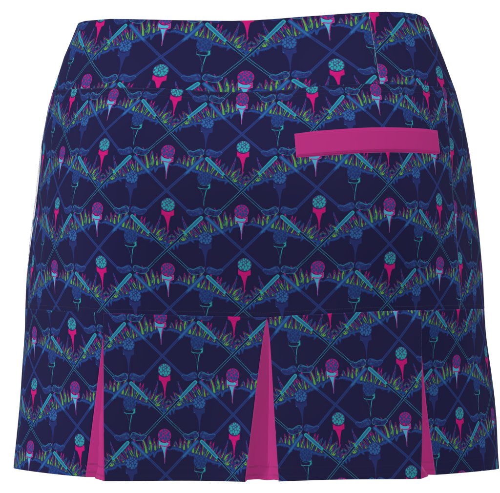 AB SPORT Women's Back Pleat Golf Skirt - GC34H