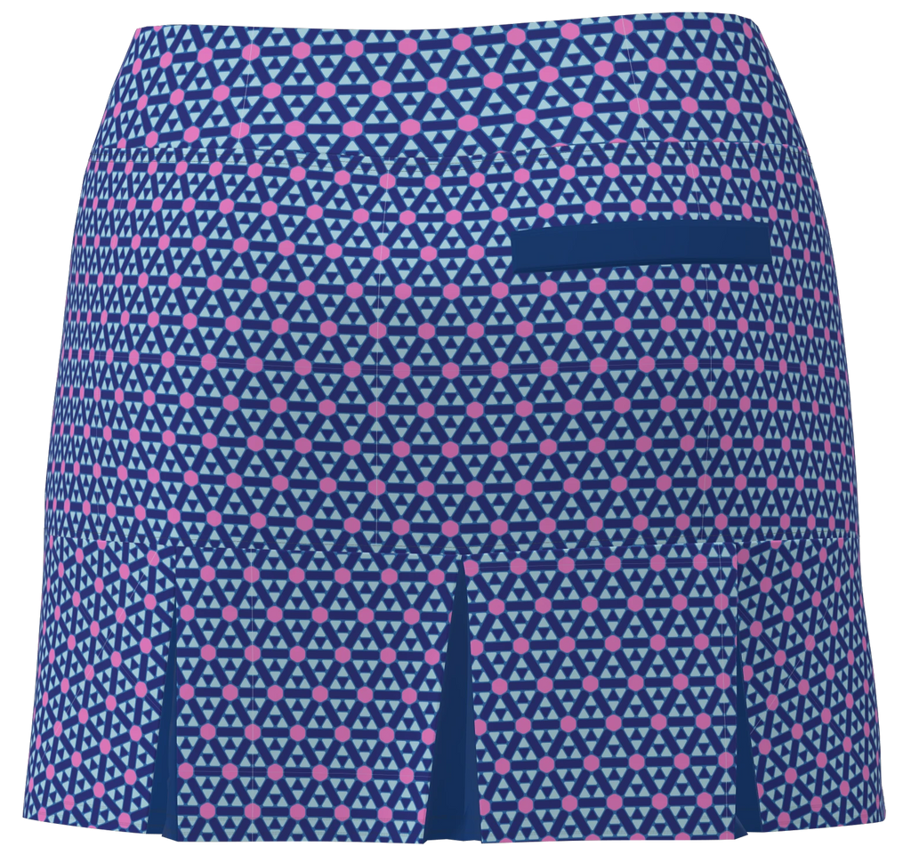 AB SPORT Women's Back Pleat Golf Skirt - GEO2P