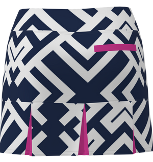 AB SPORT Women's Back Pleat Golf Skirt - GEONWO