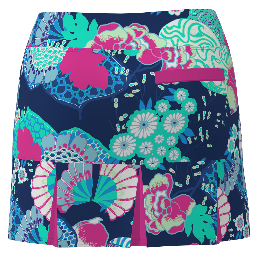 AB SPORT Women's Back Pleat Golf Skirt - JPGN6