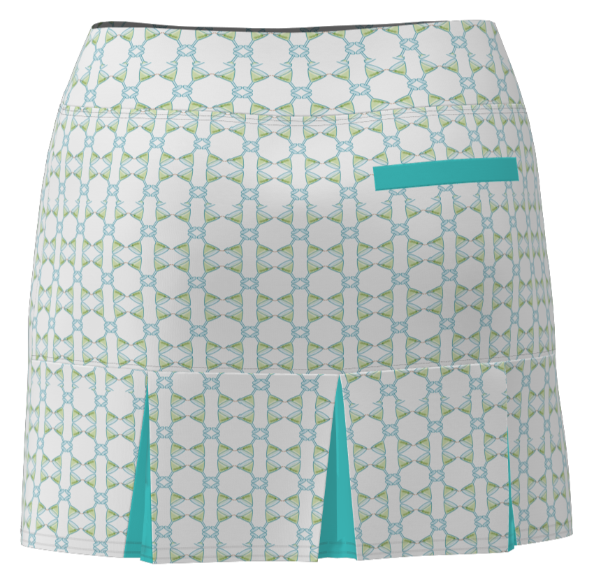 AB SPORT Women's Golf Skort  BSKG05-MART4AB PRINT:MARTINI - ABSport
