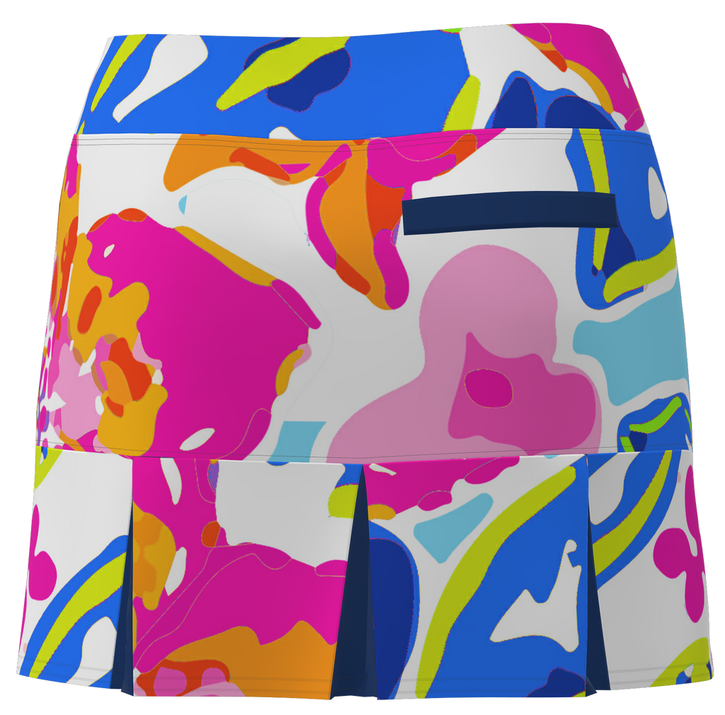 AB SPORT Women's Back Pleat Golf Skirt - YWF6L